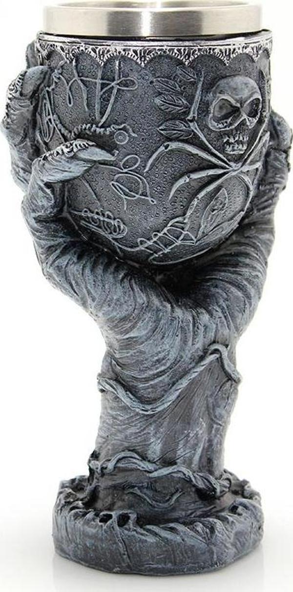 Paslanmaz Çelik El Tasarımı Kadeh Bardak Model 1 - Image 1