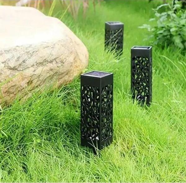 Dekoratif Solar Güneş Enerjili Bahçe Aydınlatması Yürüyüş Yolu Seti (6 Adet) - Image 1