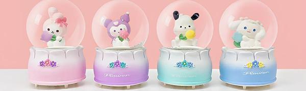 Kuromi Işıklı Kar Küresi 7 Cm - Image 1