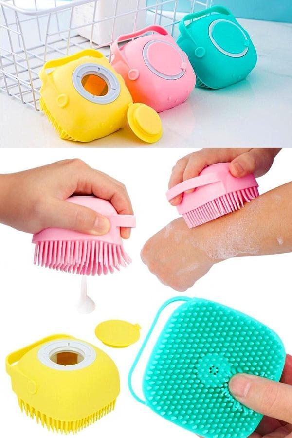 Duş Jeli Hazneli Banyo Masaj Kesesi - Image 1