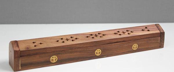 Ahşap Maun Tabut Tütsülük Model 2 - Image 1