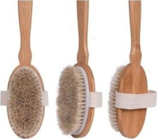 Organik Doğal At Kılı Banyo Fırçası - Image 1