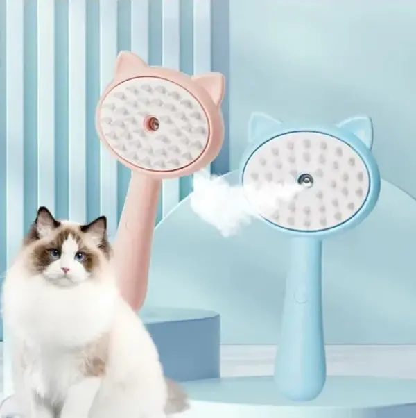 Kedi ve Köpekler İçin Buharlı Masaj Tarağı - Image 1