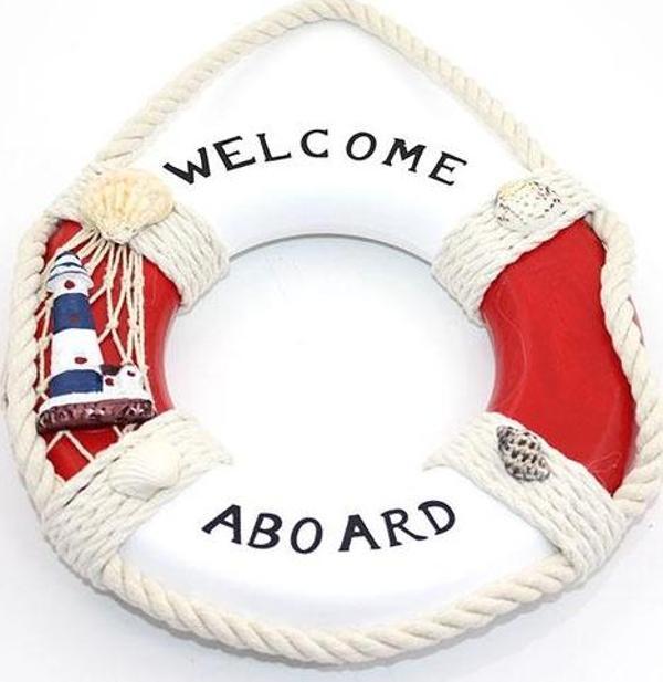 Ahşap Marin Duvara Asmalı Simit Model 2 - Image 1