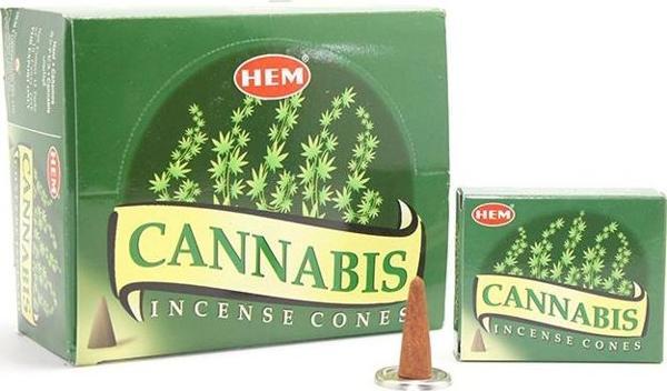 Cannabis Aromalı Konik Tütsü - Image 1