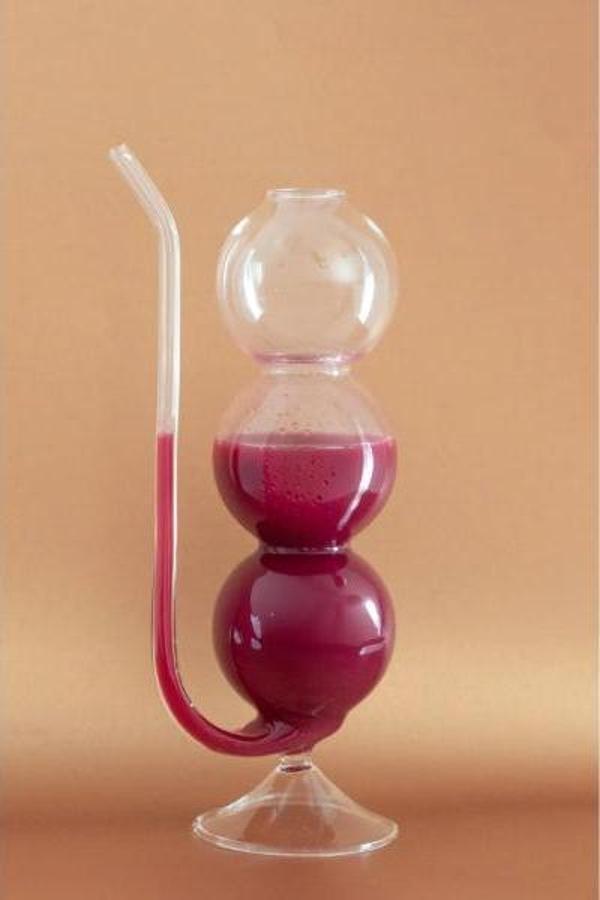 Pipetli Boğumlu Cam Bardak - Image 1