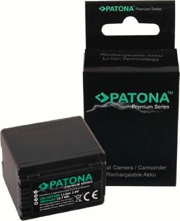 PATONA 1257 Premium Battery f. Panasonic VW-VBT380 - Image 1