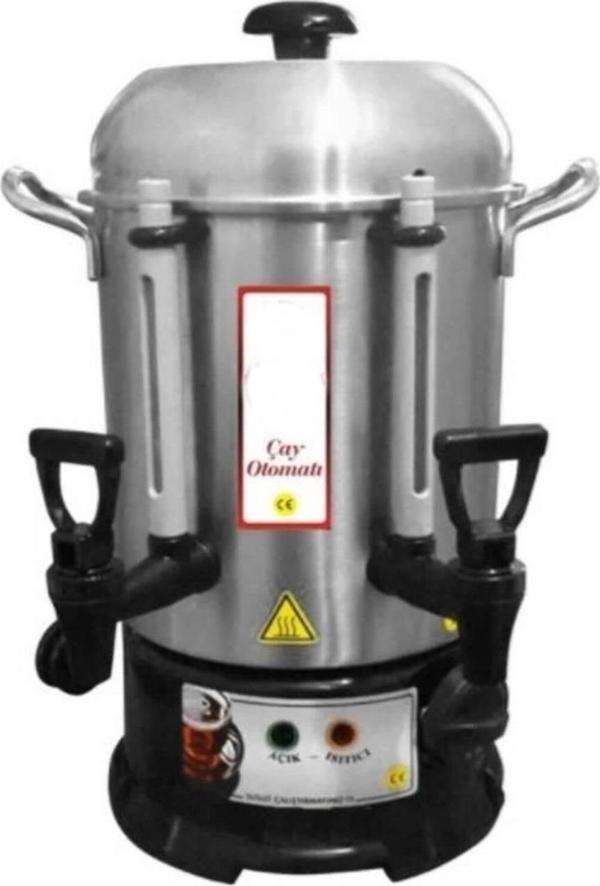 Altabi 60 Bardak Çay Makinesi Çift Musluklu Semaver - Image 1