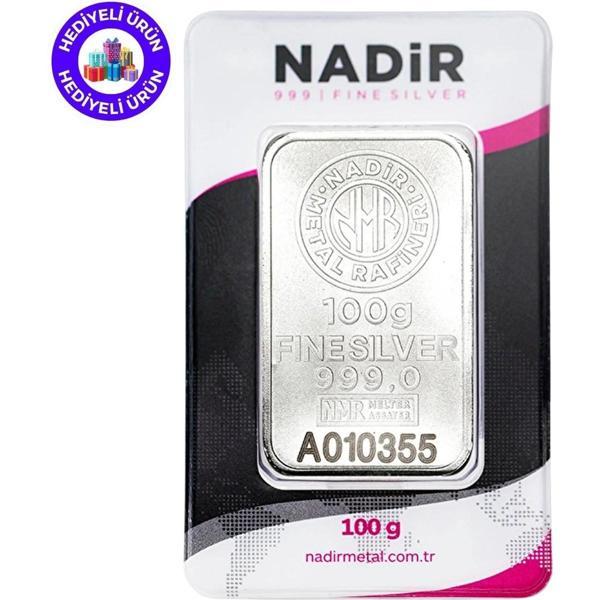 Nadir 100 gr Külçe Gümüş - Image 1
