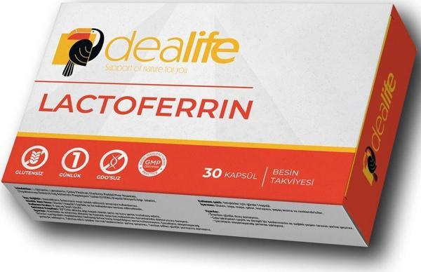 Dealife - Lactoferrin - L Glutamin - Çinko Içeren Takviye Edici Gıda Ürünü - Image 1