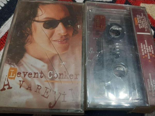 Levent Conker- Avareyim Jelatinli Cam Baskı Kaset - Image 1