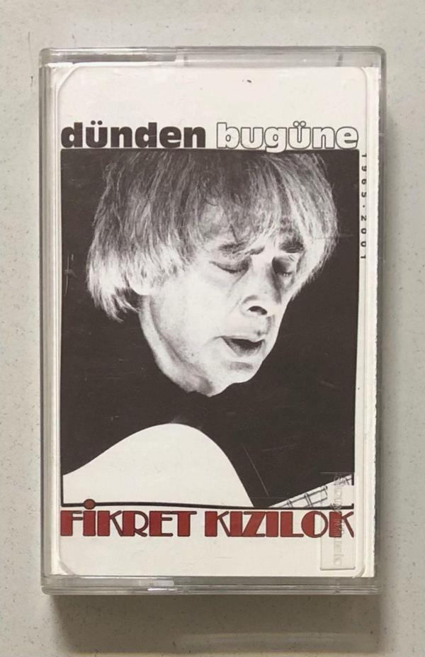 Fikret Kızılok - Dünden Bugüne (Zaman Zaman Yeterki, Sevda Çiçeği ..) Kaset (Orjnal Dönem Baskı Kaset) - Image 1