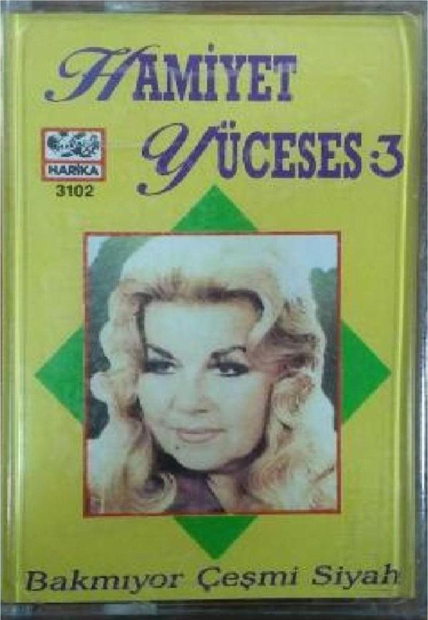 Raks Müzik Hamiyet Yüceses -Bakmıyor Çeşmi Siyah Kaset - Raks Müzik - Image 1