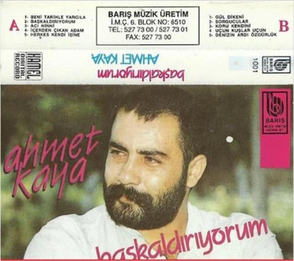 Ahmet Kaya - Başkaldırıyorum ( Kaset) - Image 1