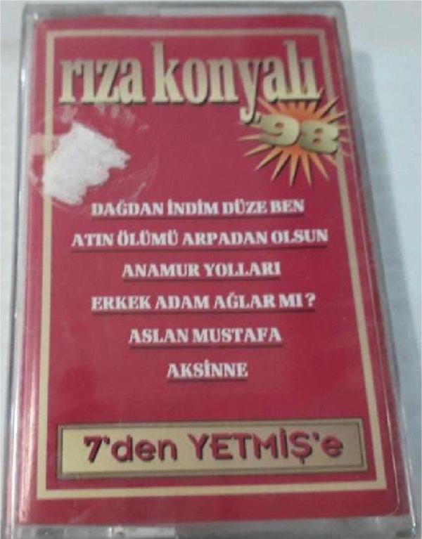 Raks Müzik Rıza Konyalı- 7'Den Yetmişe Kaset - Raks Müzik - Image 1