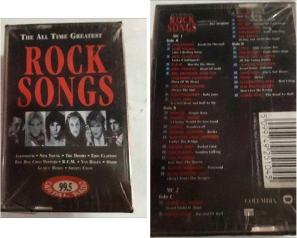 Raks Müzik The All Tıme Greatest Rock Songs Çift Kaset - Raks Müzik - Image 1