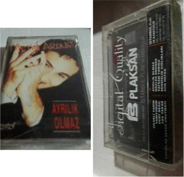 Raks Müzik Metin Arolat- Ayrılık Olmaz Kaset - Raks Müzik - Image 1