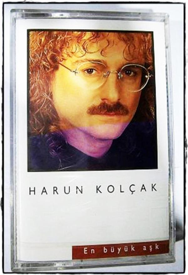  Harun Kolçak -En Büyük Aşk Albümü Orjinal Kaset - Image 1