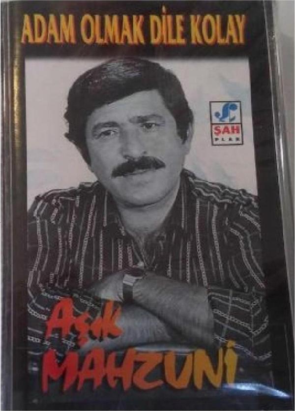 Raks Müzik Aşık Mahzuni Şerif - Adam Olmak Dile Kolay Kaset - Raks Müzik - Image 1