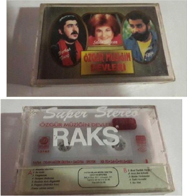 Raks Müzik Özgür Müziğin Devleri Kaset - Raks Müzik - Image 1