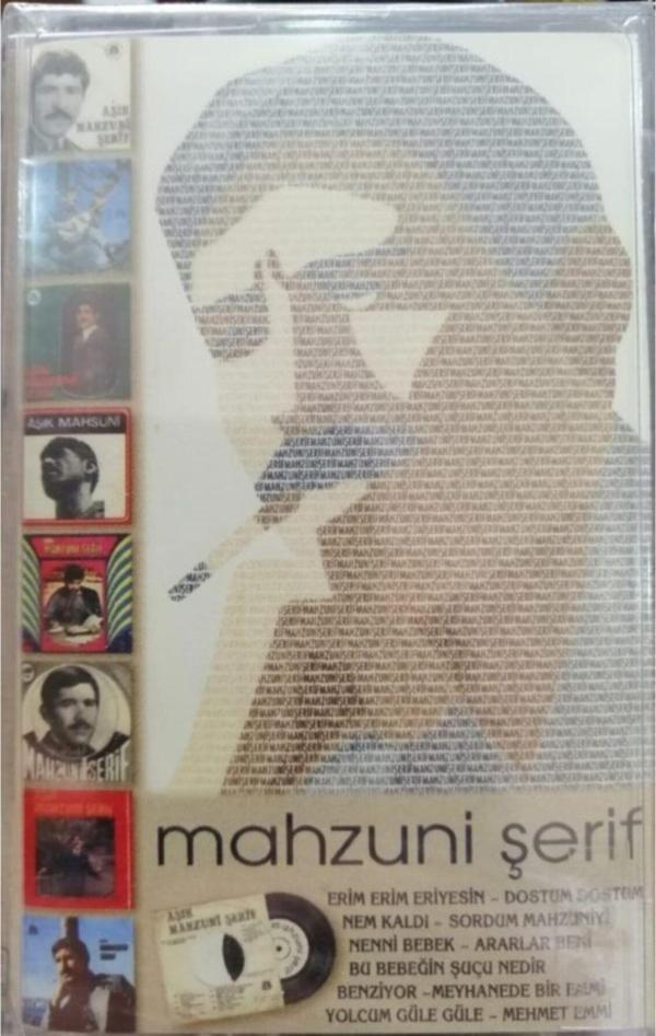 Şah Plak Mahzuni Şerif - Erim Erim Eriyesin (Kaset) - Image 1