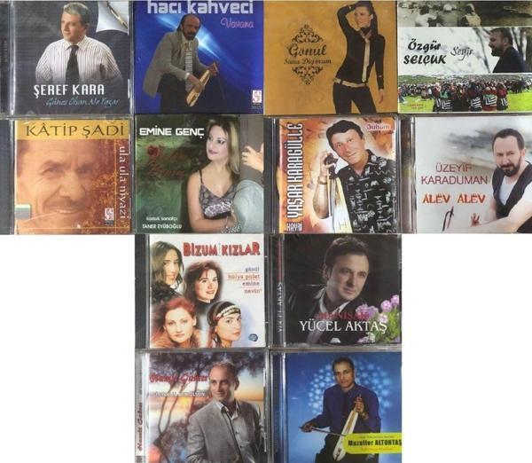 Raks Müzik Karadeniz Kemençe Cd'Leri 12 Adet - Paket 2 - Raks Müzik - Image 1