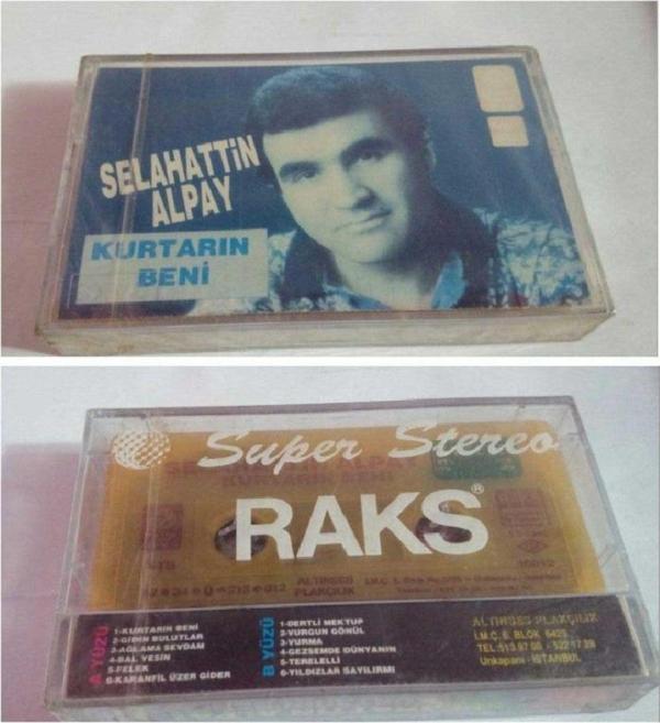 Raks Müzik Selahattin Alpay - Kurtarın Beni Kaset - Raks Müzik - Image 1