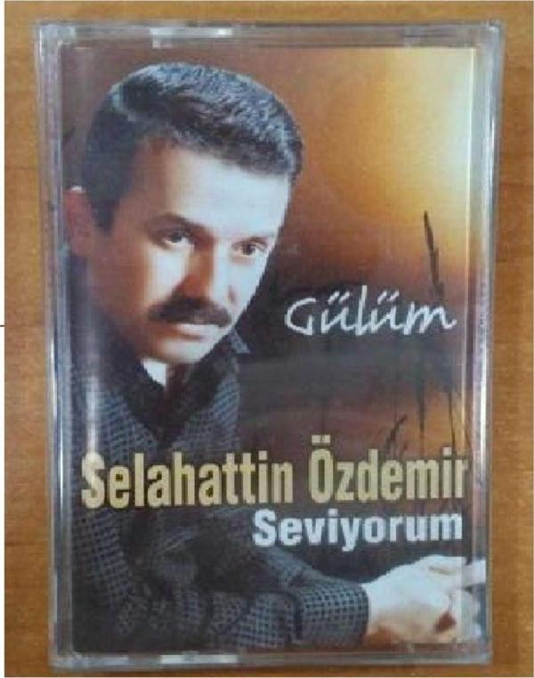 Raks Müzik Selahattin Özdemir - Seviyorum Kaset - Raks Müzik - Image 1