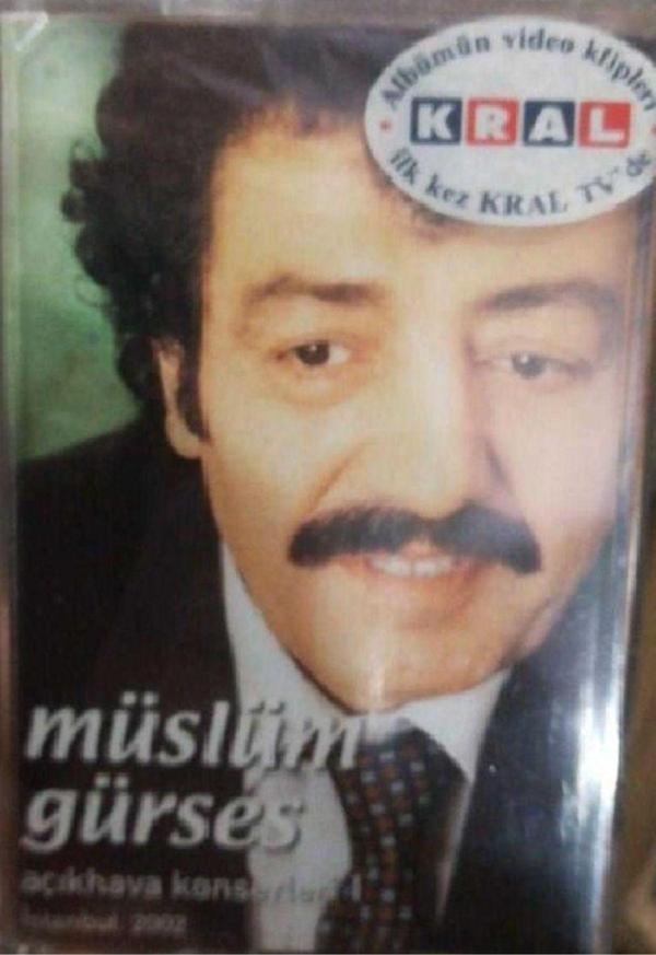 Raks Müzik Müslüm Gürses Açık Hava Konserleri Kaset - Raks Müzik - Image 1
