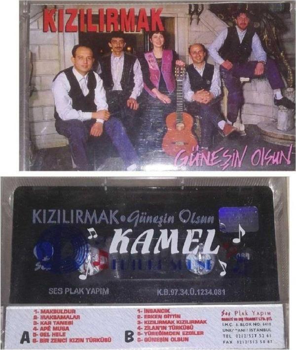 Raks Müzik Kızılırmak - Güneşin Olsun Kaset - Raks Müzik - Image 1