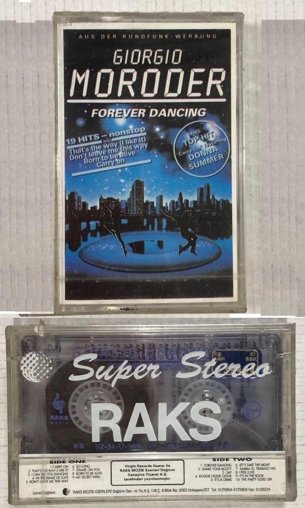 Raks Müzik Giorgio Moroder - Forever Dancing ( Kaset ) - Raks Müzik - Image 1