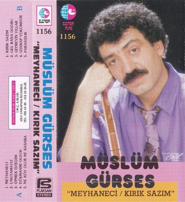  Müslüm Gürses – Meyhaneci / Kırık Sazım - Sıfır Kaset - Image 1