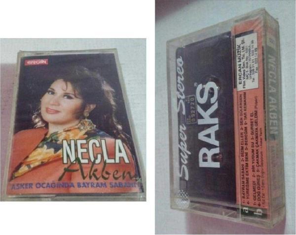 Raks Müzik Necla Akben - Asker Ocağında Bayram Sabahı Kaset - Raks Müzik - Image 1
