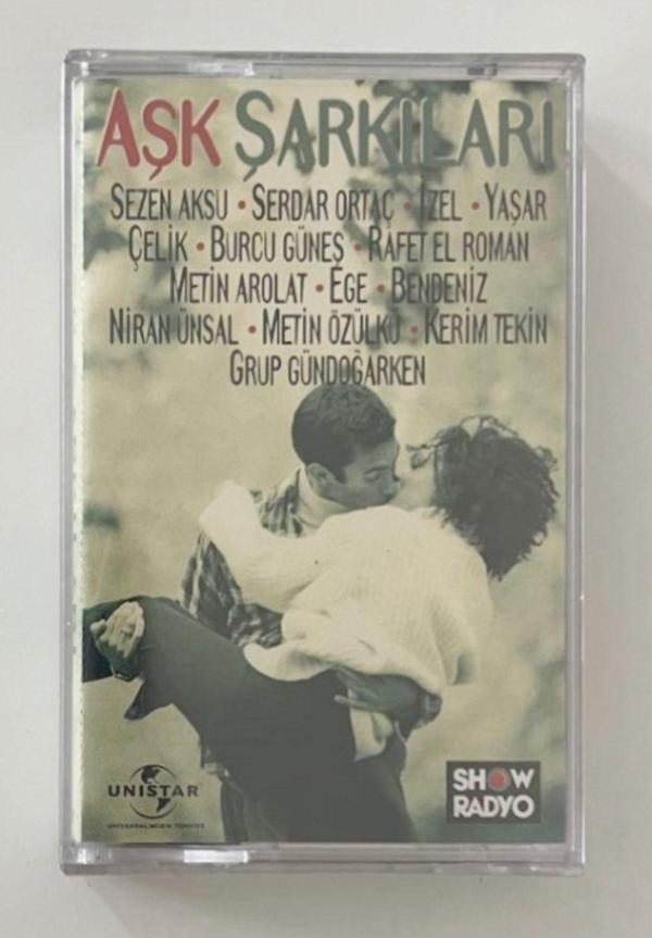 Aşk Şarkıları Kaset (Jelatininde Sıfır Orjnal Dönem Baskı Kaset) - Image 1