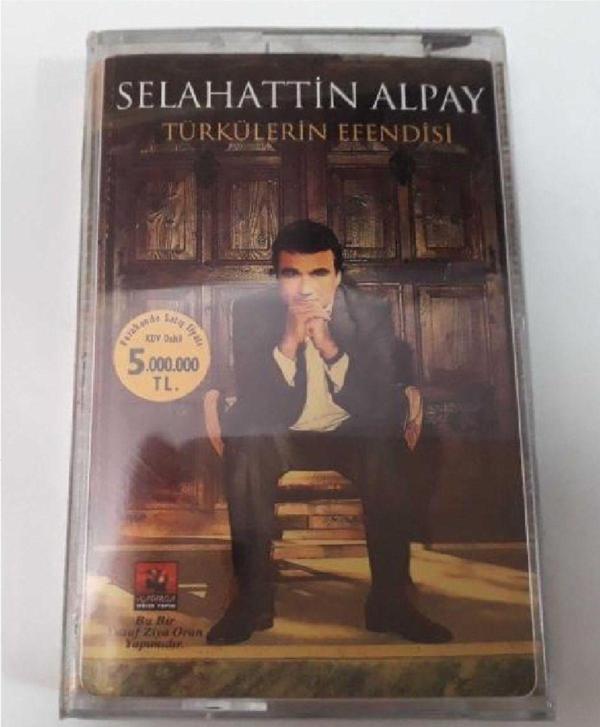 Raks Müzik Selahattin Alpay - Türkülerin Efendisi Kaset - Raks Müzik - Image 1