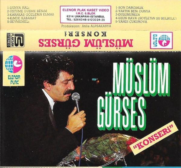  Müslüm Gürses – Konseri - Sıfır Kaset - Image 1