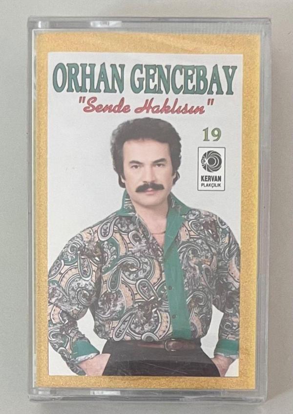 Plakevi İzmir Orhan Gencebay Sende Haklısın Kaset (Jelatininde Sıfır Dönem Baskı) - Image 1