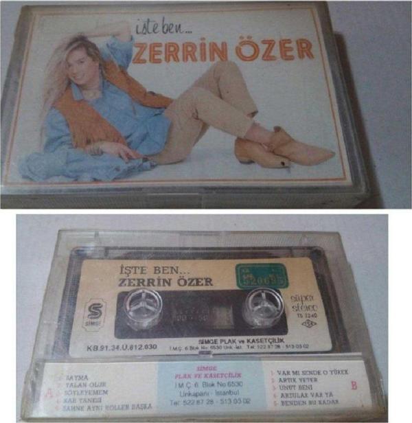 Raks Müzik Zerrin Özer-İşte Ben Kaset - Raks Müzik - Image 1