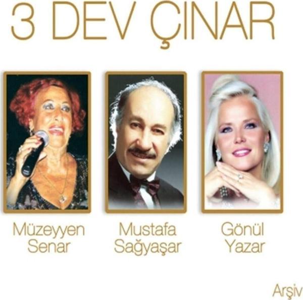 Emre Müzik Üç Dev Çınar - Cd Müzeyyen Senar, Mustafa Sağyaşar, Gönül Yazar - Image 1