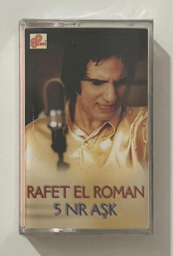 Rafet El Roman- 5 Nr Aşk Kaset (Jelatininde Sıfır Orjnal Dönem Baskı Kaset) - Image 1