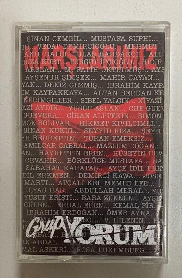 Grup Yorum Marşlarımız Kaset - Image 1