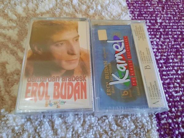 Erol Budan- Damardan Arabesk Jelatinli Cam Baskı Kaset - Image 1