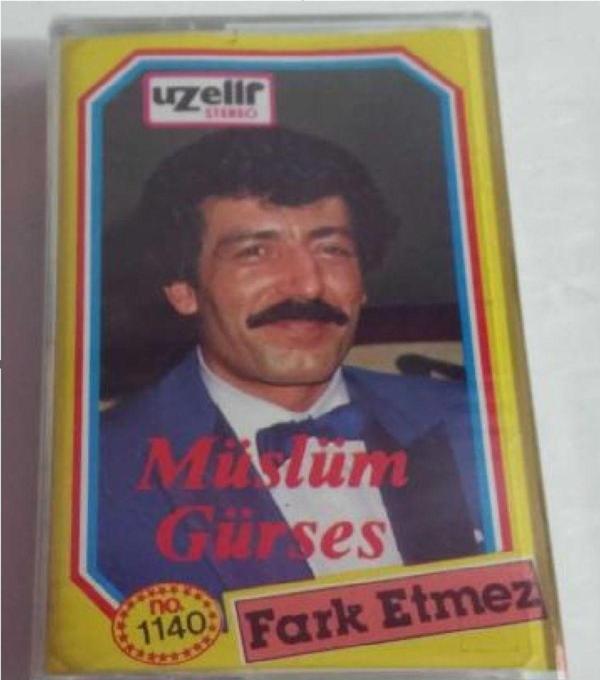 Raks Müzik Müslüm Gürses - Fark Etmez Cam Baskı Kaset - Raks Müzik - Image 1