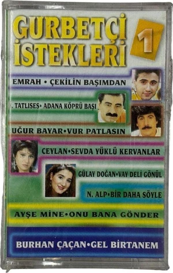 Raks Müzik Gurbetçi İstekleri 1 Kaset (Tatlıses,Emrah,Ceylan) - Raks Müzik - Image 1