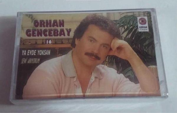 Raks Müzik Orhan Gencebay - Ya Evde Yoksan Kaset - Raks Müzik - Image 1