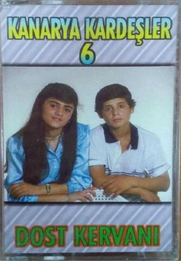 Raks Müzik Kanarya Kardeşler 6-Dost Kervanı Kaset - Raks Müzik - Image 1