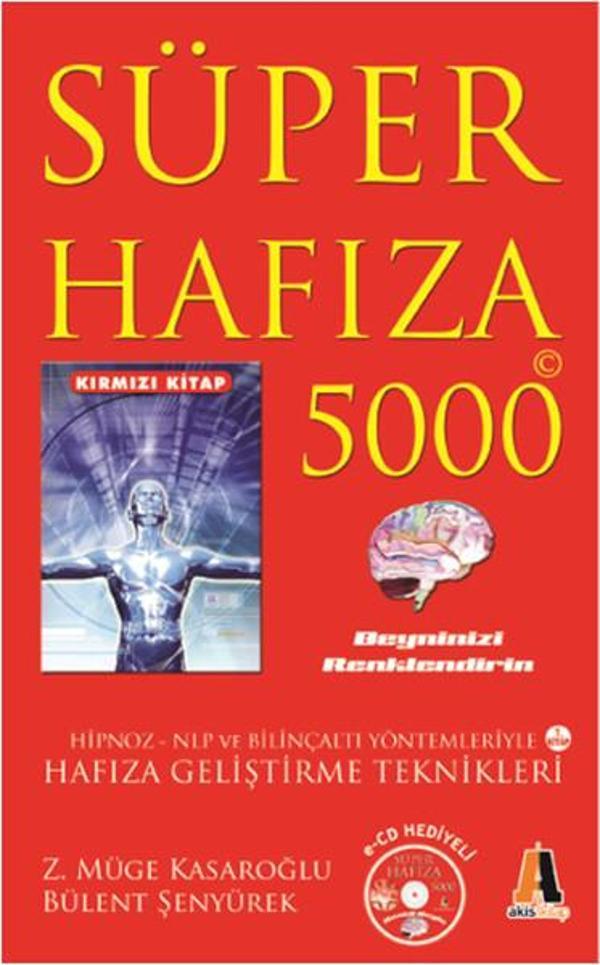 Süper Hafıza 5000 - E- CD Hediyeli (Kırmızı) - Akis Kitap - Image 1