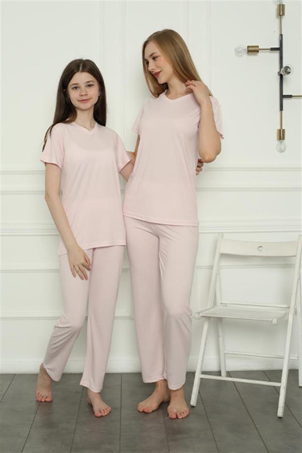 Akbeniz Anne Kız Aile Penye Pijama Takım Ayrı Ayrı Satılır. Fiyatları Farklıdır 50107 - Image 1
