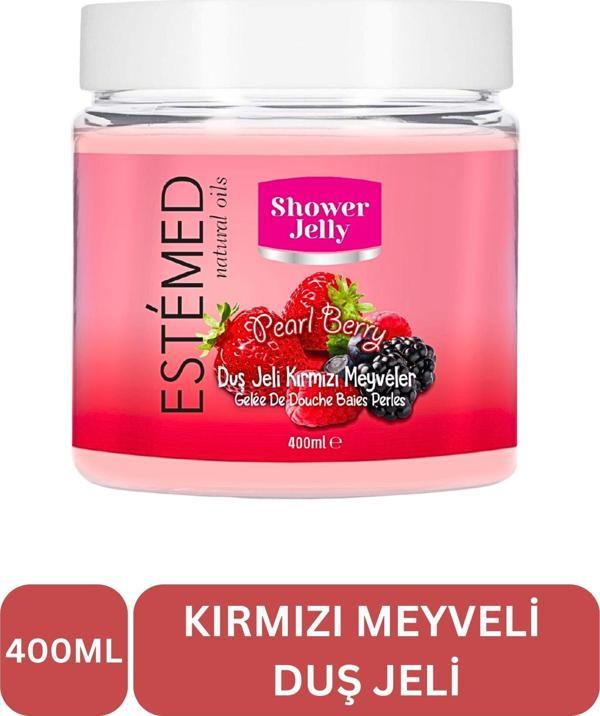 Estemed Duş Jölesi & Shower Jelly Pearl Berry 400ml - Image 1