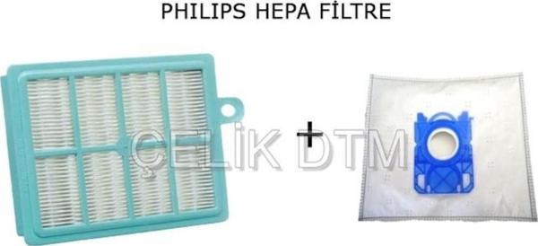 Philips Fc 9194 Hepa Filtre - 5 Adet Bez Torba Hediye - Image 1